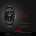 SKMEI 9140 Heißer Verkauf Quarz Marke Uhren Japan Bewegung Edelstahl Band Armbanduhr Männer Business Wasserdichte Kalenderuhr